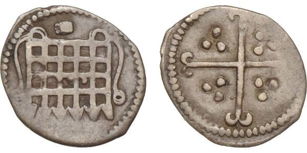 1/2 Penny 英格兰王国 銀 Elizabeth I (1533-1603)
