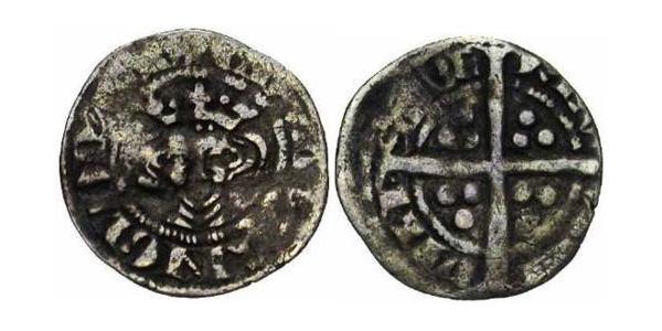 1/2 Penny 英格兰王国 銀 Edward I (1239 - 1307)