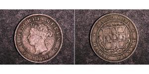 1/2 Penny 牙买加 銅/镍 维多利亚 (英国君主)