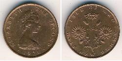 1/2 Penny 曼島 青铜 伊丽莎白二世 (1926-2022)