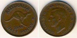 1/2 Penny 澳大利亚 青铜 