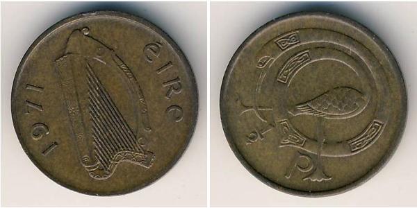 1/2 Penny 爱尔兰共和国 青铜 