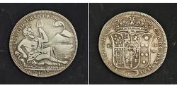 1/2 Piastre / 60 Grana Italian city-states Silber 