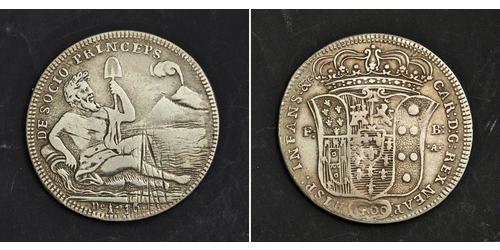 1/2 Piastre / 60 Grana Italian city-states Silber 