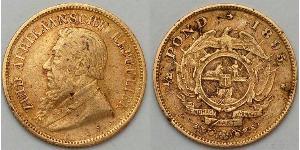1/2 Pond / 1/2 Sovereign Sudáfrica Oro Paul Kruger (1825 - 1904)