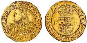 1/2 Pound Kingdom of England (927-1649,1660-1707) Gold Elizabeth I (1533-1603)