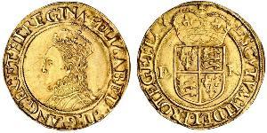 1/2 Pound Kingdom of England (927-1649,1660-1707) Gold Elizabeth I (1533-1603)