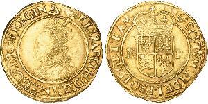 1/2 Pound Kingdom of England (927-1649,1660-1707) Gold Elizabeth I (1533-1603)