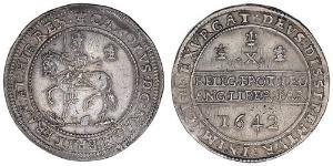 1/2 Pound Kingdom of England (927-1649,1660-1707) Silver Charles I (1600-1649)