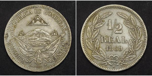 1/2 Real Honduras Cuivre/Nickel 