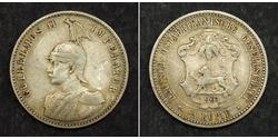 1/2 Rupee Deutsch-Ostafrika (1885-1919) Silber 