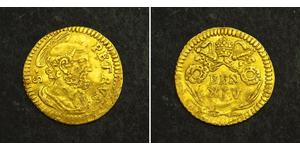 1/2 Scudo Vatican Gold 