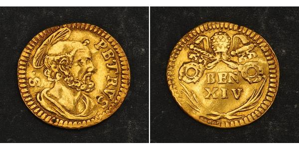 1/2 Scudo Vatikanstadt Gold 