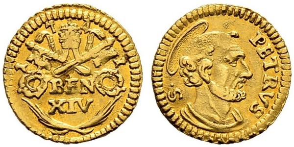 1/2 Scudo Vatican Or 