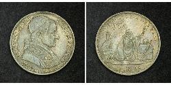 1/2 Scudo / 50 Baiocco Stato Pontificio (752-1870) Argento 