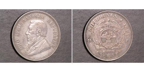 1/2 Shilling South Africa Silver Paul Kruger (1825 - 1904)