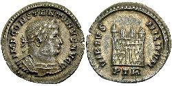 1/2 Siliqua Römische Kaiserzeit (27BC-395) Silber Konstantin I (272 - 337)