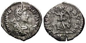 1/2 Siliqua Weströmisches Reich (285-476) Silber Honorius (384-423)