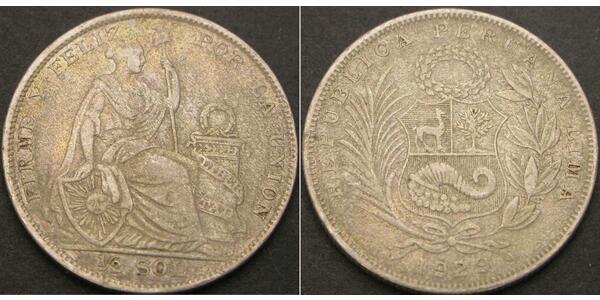 1/2 Sol Peru Silver 