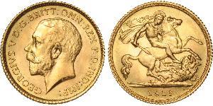 1/2 Sovereign Australia (1788 - 1939) Gold George V of the United Kingdom (1865-1936)