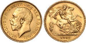 1/2 Sovereign Australia (1788 - 1939) Gold George V of the United Kingdom (1865-1936)