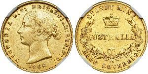 1/2 Sovereign Australia (1788 - 1939) Gold Victoria (1819 - 1901)