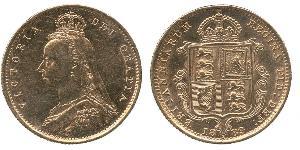 1/2 Sovereign Australien (1788 - 1939) Gold Victoria (1819 - 1901)