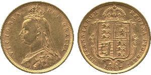 1/2 Sovereign Australien (1788 - 1939) Gold Victoria (1819 - 1901)