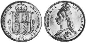1/2 Sovereign Australien (1788 - 1939) Gold Victoria (1819 - 1901)