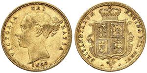 1/2 Sovereign Australien (1788 - 1939) Gold Victoria (1819 - 1901)