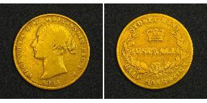 1/2 Sovereign Australien (1788 - 1939) Gold Victoria (1819 - 1901)