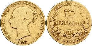 1/2 Sovereign Australien (1788 - 1939) Gold Victoria (1819 - 1901)