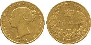 1/2 Sovereign Australien (1788 - 1939) Gold Victoria (1819 - 1901)