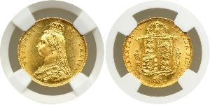 1/2 Sovereign United Kingdom Gold Victoria (1819 - 1901)