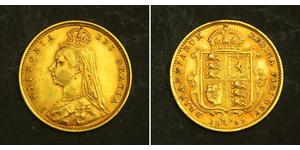 1/2 Sovereign United Kingdom Gold Victoria (1819 - 1901)