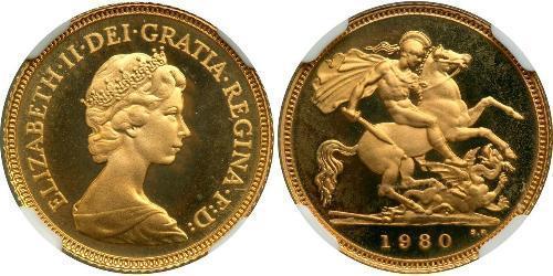 1/2 Sovereign United Kingdom (1922-) Gold Elizabeth II (1926-2022)