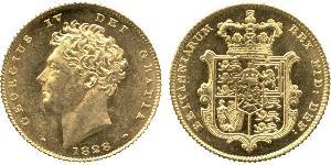 1/2 Sovereign United Kingdom of Great Britain and Ireland (1801-1922) Gold George IV (1762-1830)