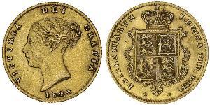 1/2 Sovereign United Kingdom of Great Britain and Ireland (1801-1922) Gold Victoria (1819 - 1901)