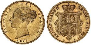 1/2 Sovereign United Kingdom of Great Britain and Ireland (1801-1922) Gold Victoria (1819 - 1901)