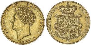 1/2 Sovereign United Kingdom of Great Britain and Ireland (1801-1922) Gold George IV (1762-1830)