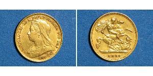 1/2 Sovereign United Kingdom of Great Britain and Ireland (1801-1922) Gold Victoria (1819 - 1901)