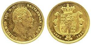 1/2 Sovereign United Kingdom of Great Britain and Ireland (1801-1922) Gold William IV (1765-1837)