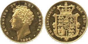 1/2 Sovereign United Kingdom of Great Britain and Ireland (1801-1922) Gold George IV (1762-1830)