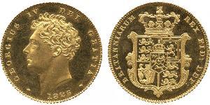 1/2 Sovereign United Kingdom of Great Britain and Ireland (1801-1922) Gold George IV (1762-1830)