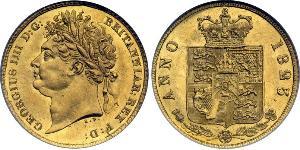 1/2 Sovereign United Kingdom of Great Britain and Ireland (1801-1922) Gold George IV (1762-1830)