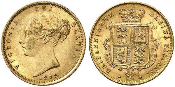 1/2 Sovereign United Kingdom of Great Britain and Ireland (1801-1922) Gold Victoria (1819 - 1901)