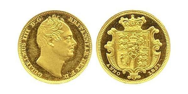 1/2 Sovereign United Kingdom of Great Britain and Ireland (1801-1922) Gold William IV (1765-1837)