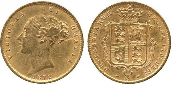 1/2 Sovereign United Kingdom of Great Britain and Ireland (1801-1922) Gold Victoria (1819 - 1901)