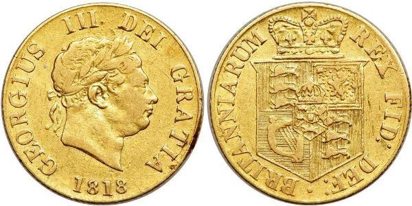 1/2 Sovereign United Kingdom of Great Britain and Ireland (1801-1922) Gold George III (1738-1820)