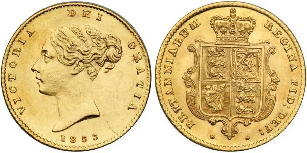 1/2 Sovereign United Kingdom of Great Britain and Ireland (1801-1922) Gold Victoria (1819 - 1901)